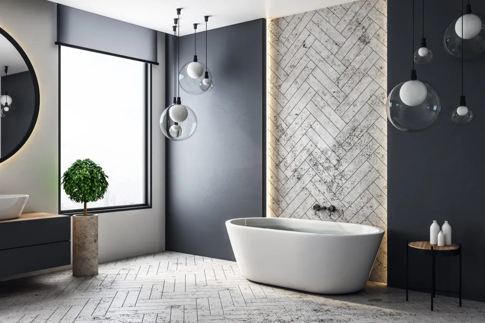 salle de bain sur-mesure à Flavignac